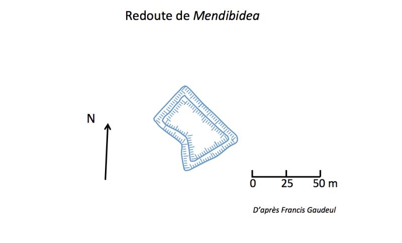 Redoute de Mendibidea, Sare
