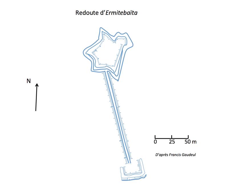 Redoute d'Ermitebaita et son ouvrage avancé, Sare