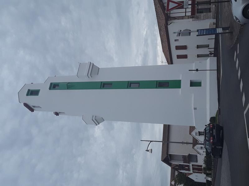 Feu amont d'alignement du port, Ciboure