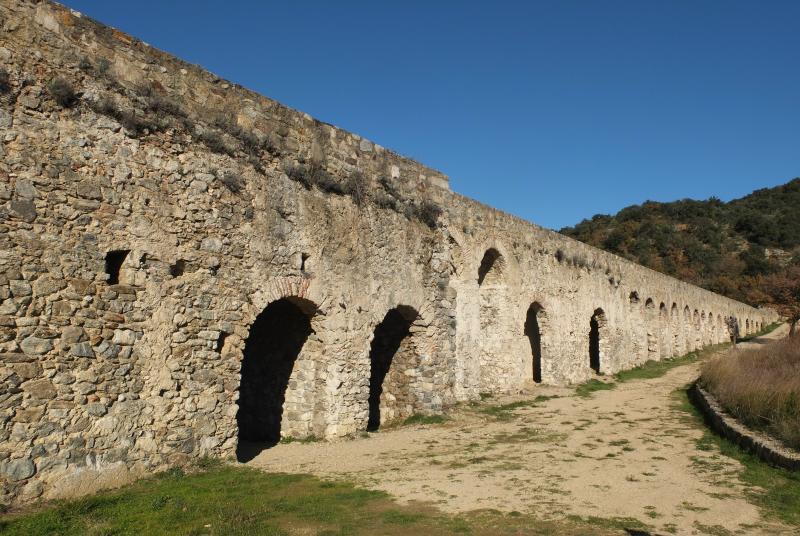 Pont-aqueduc sur l'Agly, Ansignan