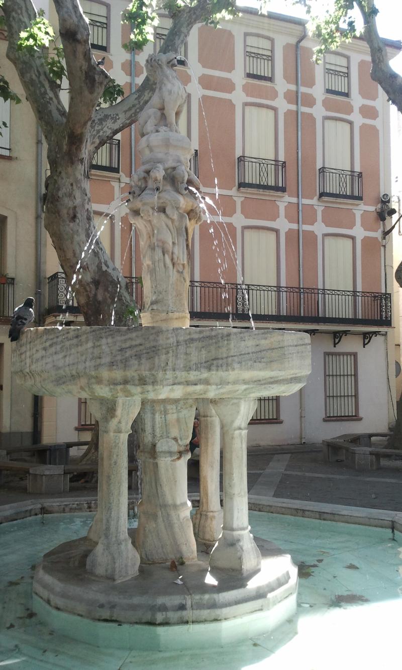 Fontaine publique des Nou Raigts, Céret