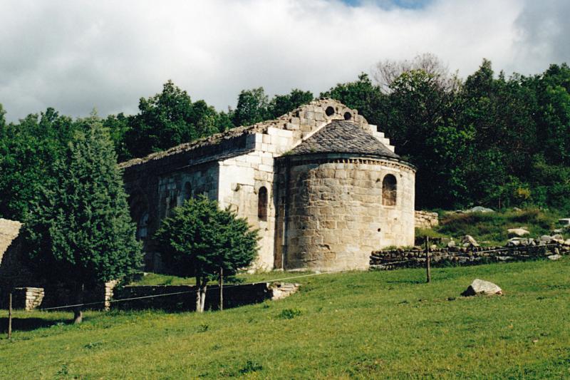 Ruines de l'ancienne église Saint-Martin, Corsavy