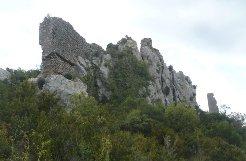 Parties subsistantes du château, Tautavel