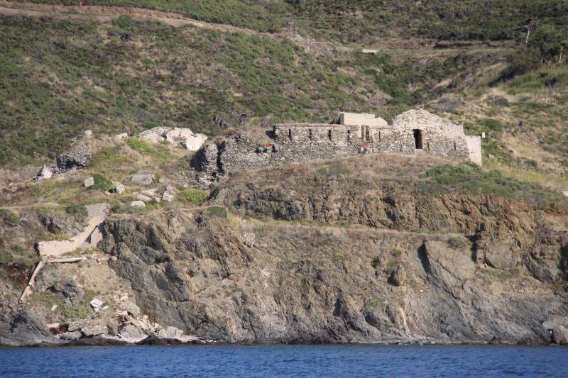Vestiges de la redoute de Mailly, Port-Vendres