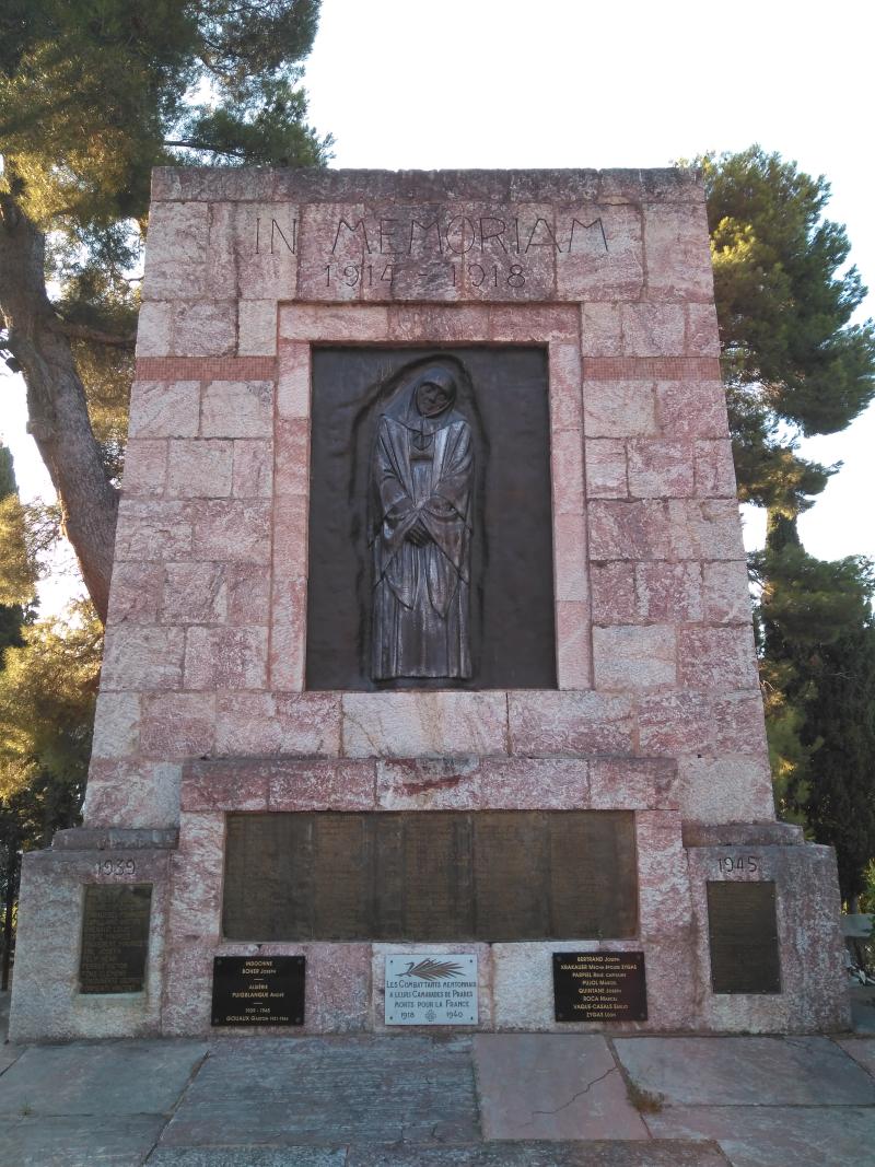 Monument aux morts de la guerre de 1914-1918, Prades