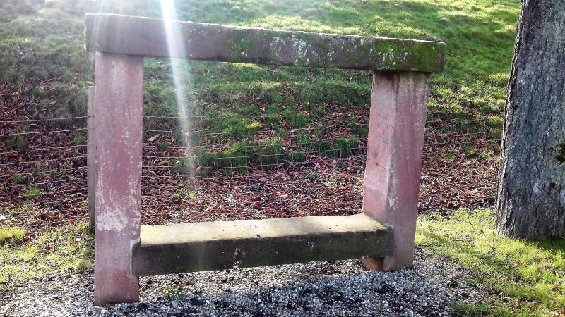 Banc-reposoir napoléonien, Bischholtz