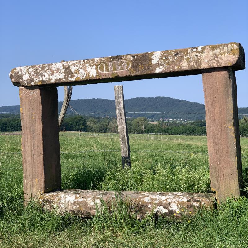 Banc-reposoir napoléonien, Bouxwiller