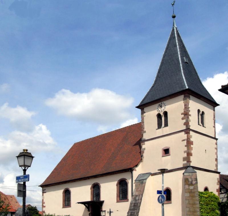 Eglise protestante, Eckwersheim
