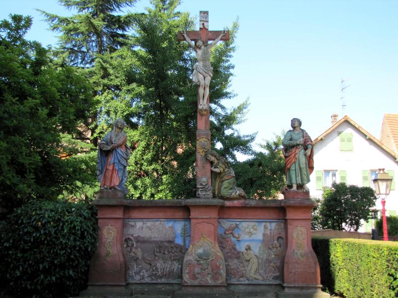 Calvaire daté de 1770, Geispolsheim