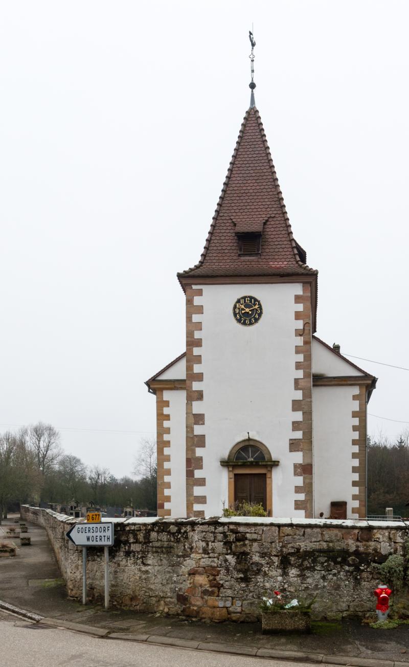 Eglise protestante de Mitschdorf, Gœrsdorf