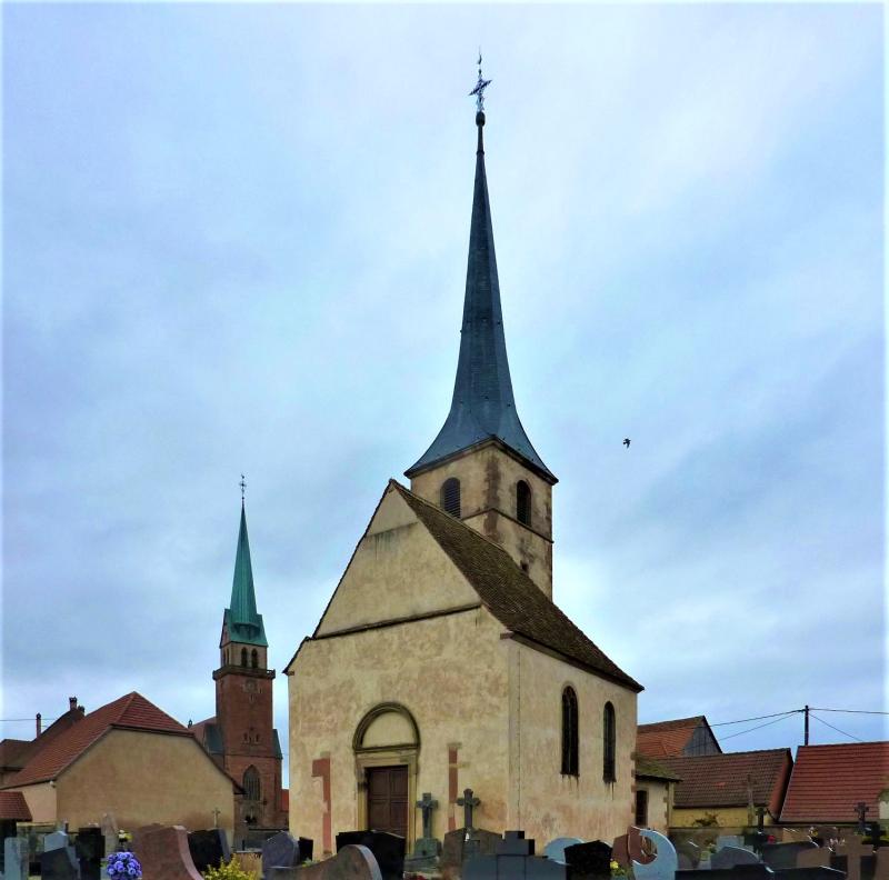 Ancienne église catholique Saint-André, dite chapelle du cimetière, Meistratzheim