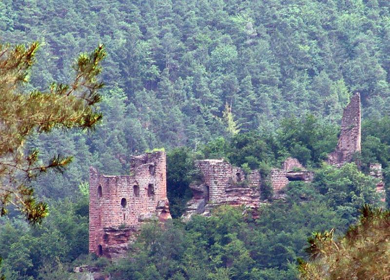 Ruines du château Wasigenstein, Niedersteinbach