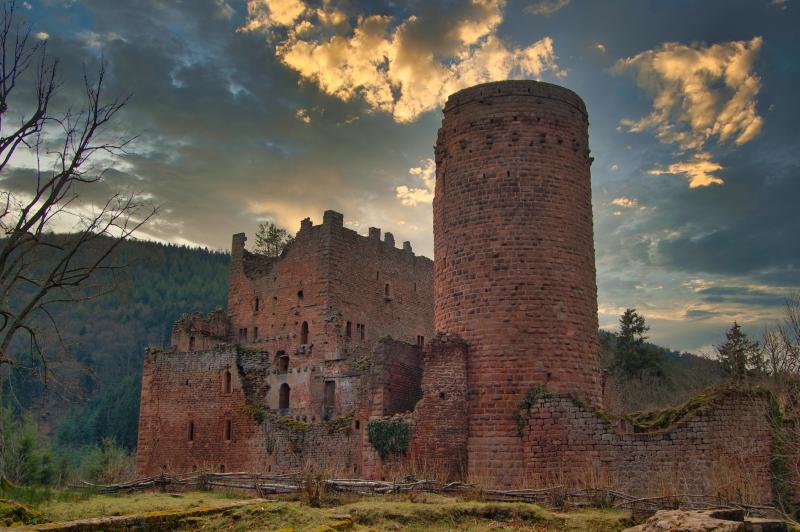 Ruines du château de Rathsamhausen, Ottrott