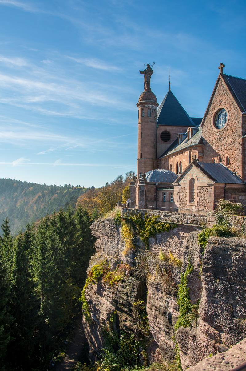 Monastère de Sainte-Odile, au Mont-Saint-Odile, Ottrott