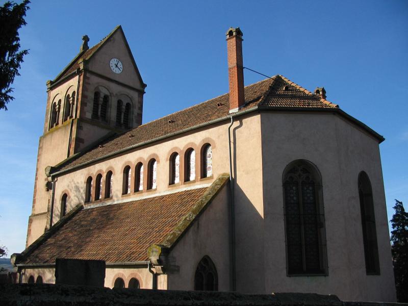 Eglise protestante de Scharrachbergheim, Scharrachbergheim-Irmstett