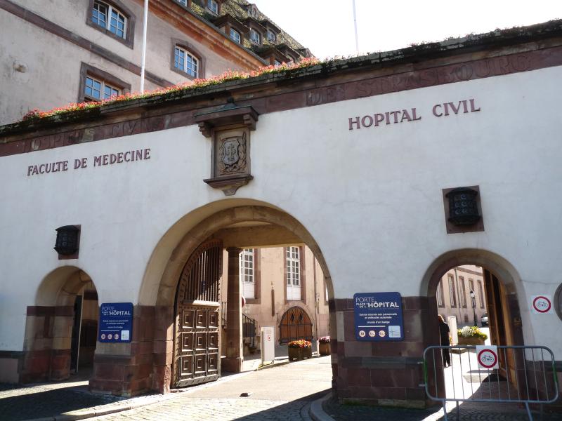 Ancien Hôpital Civil, actuellement Hôpital Universitaire de Strasbourg, Strasbourg