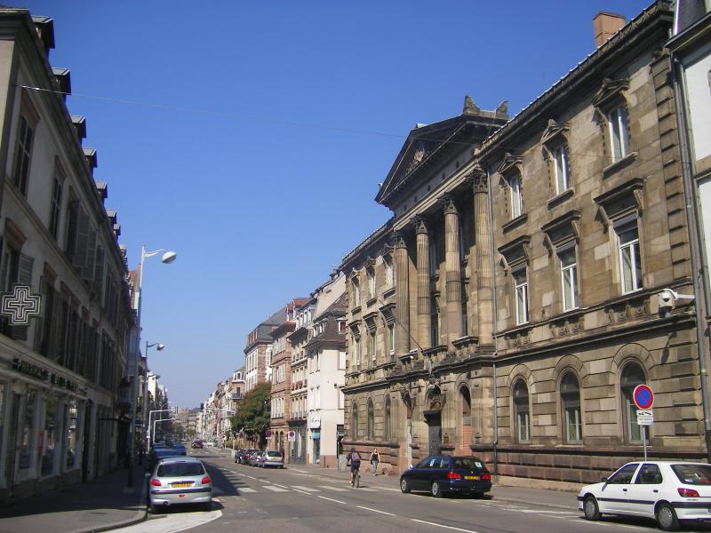 Ancien Hôtel du Commandant en chef d'Alsace (ancien Hôtel du Bourg), ancien Palais de Justice, puis Hôtel de Police ou ancien hôtel du Gouverneur militaire ou du Maréchal de Bourg, Strasbourg