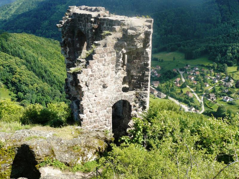 Ruines du château Bilstein, Urbeis