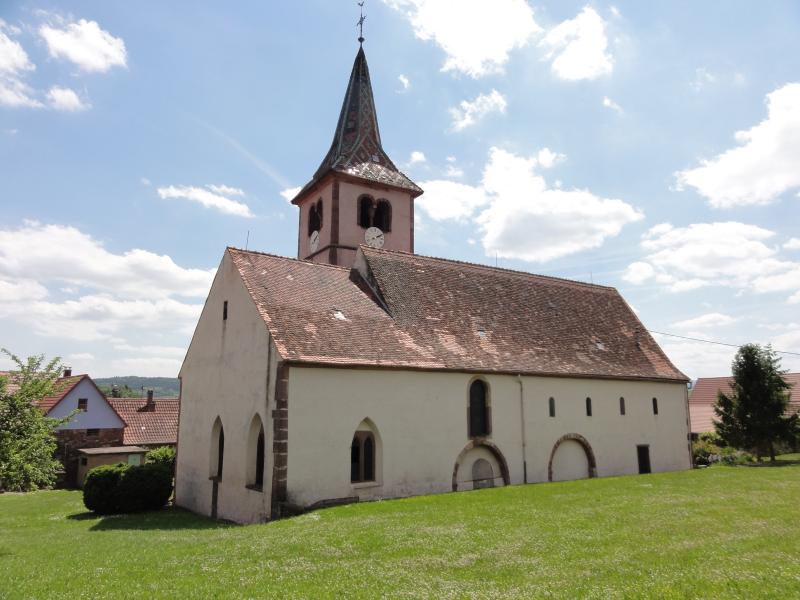 Eglise et cimetière de Balbronn, Balbronn