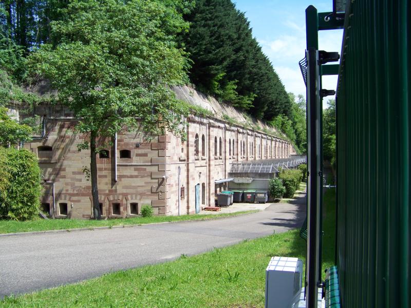 Chapelle Saint-Sava du Fort Foch, ancien Fort Kronprinz, actuellement Faculté de Primatologie, Niederhausbergen