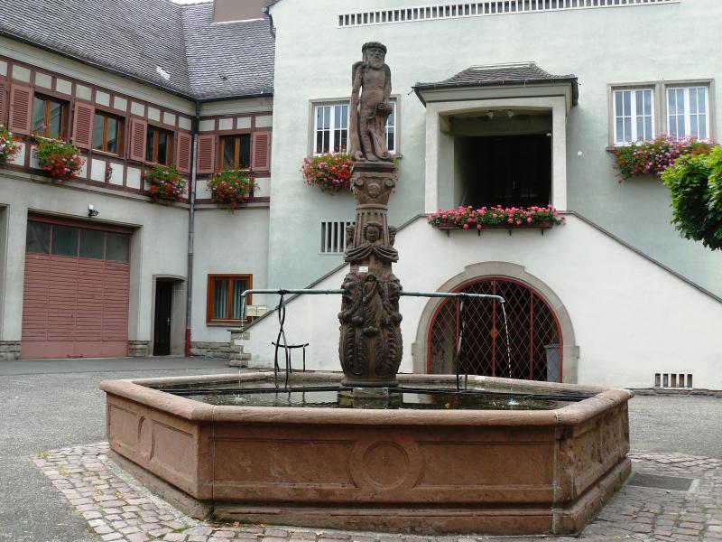 Fontaine de l'Homme Sauvage, Ammerschwihr