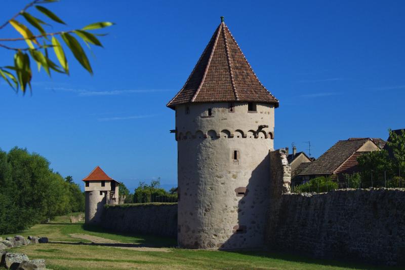 Vestiges des anciennes fortifications