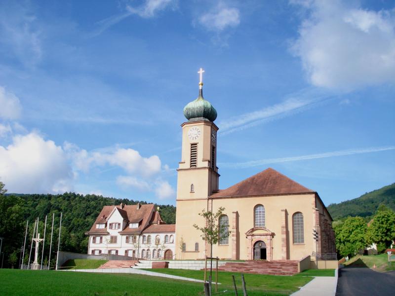 Eglise catholique Sainte-Marie-Auxiliatrice, dite basilique Notre-Dame-de-Thierenbach, Jungholtz