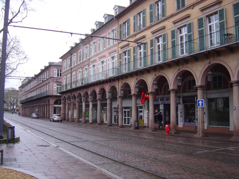 Immeuble bordant le square de la Bourse, Mulhouse