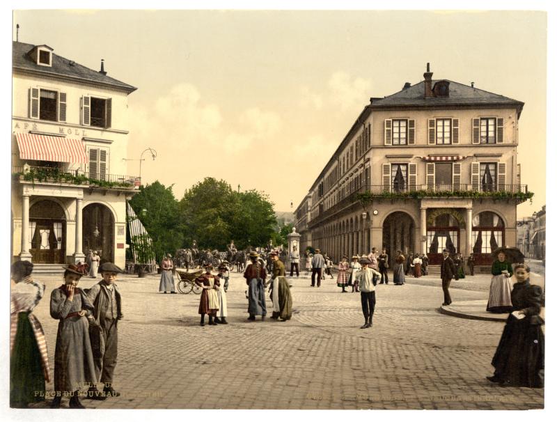 Immeuble bordant le square de la Bourse et la place de la République, Mulhouse
