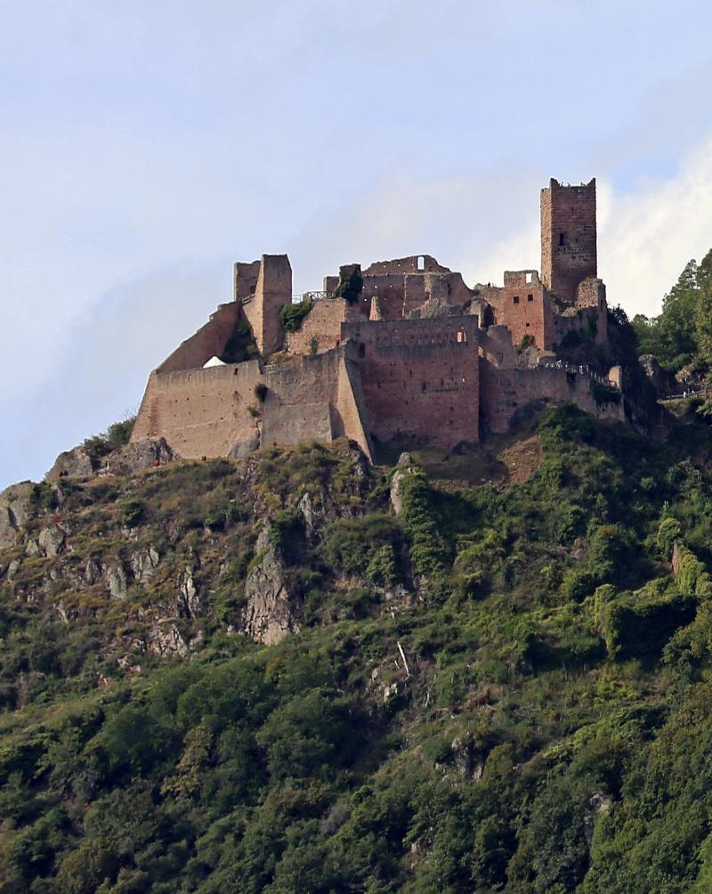 Châteaux de Guirsberg, de Haut-Ribeaupierre et de Saint-Ulrich, Ribeauvillé