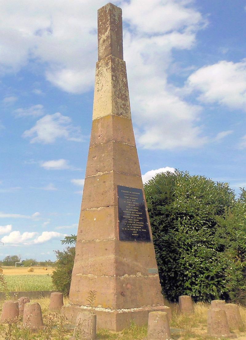 Stèle géodésique, Sausheim