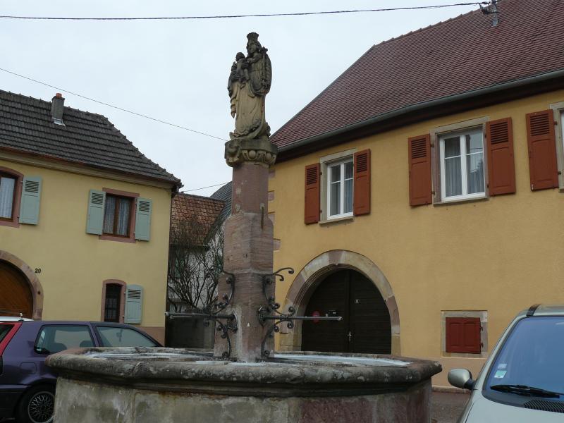 Fontaine du 17e siècle