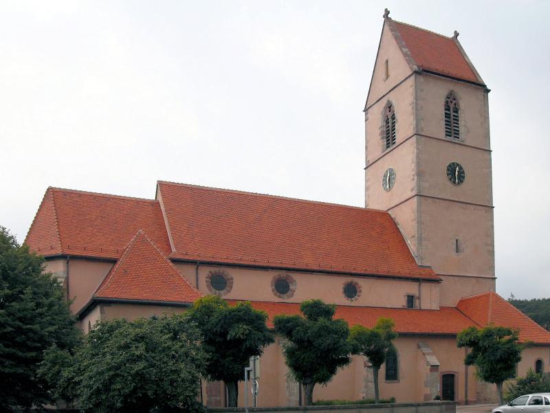 Eglise catholique Saint-Jean-Baptiste, Wattwiller