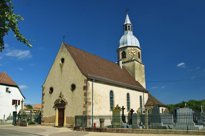 Eglise catholique Sainte-Agathe, Niederentzen