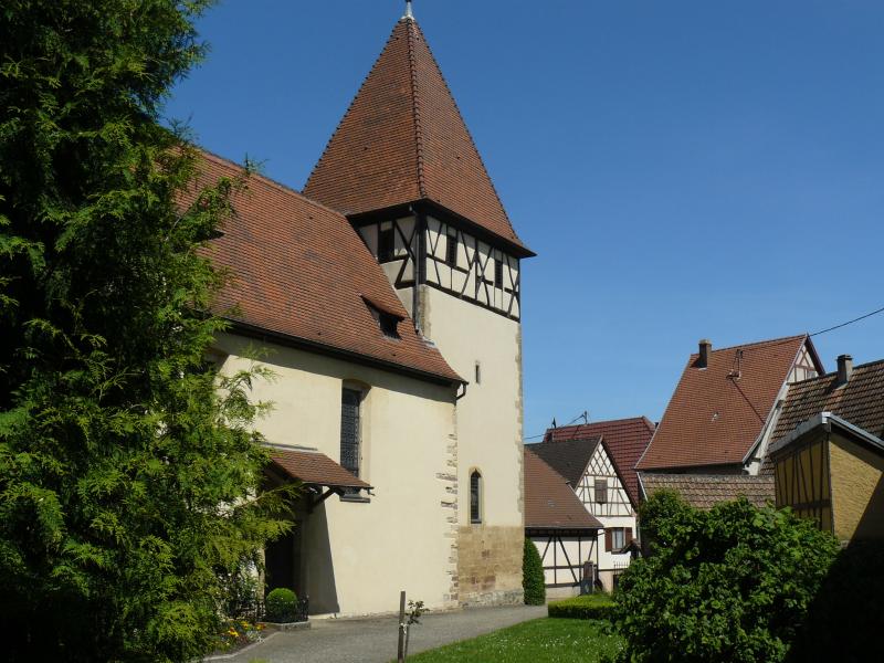 Eglise catholique Saints-Philippe-et-Jacques, Obermorschwihr