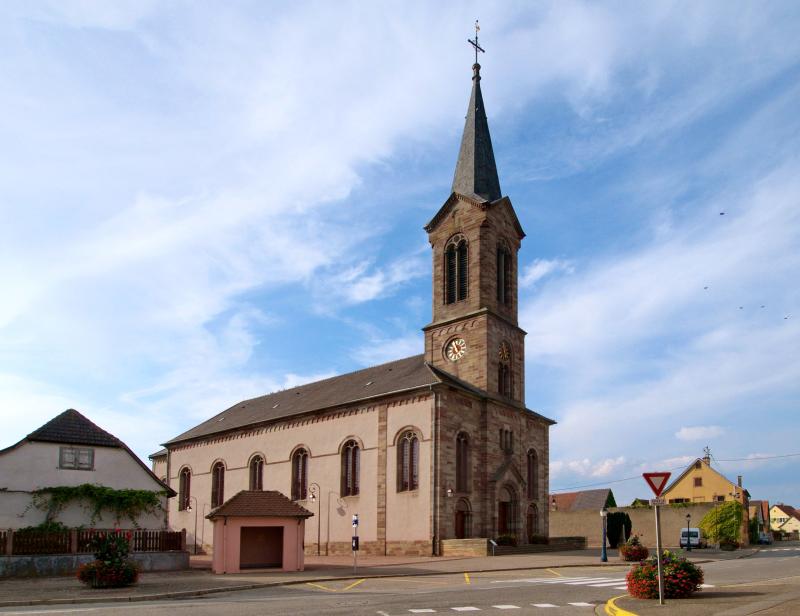 Eglise catholique Sainte-Lucie, Niederhergheim