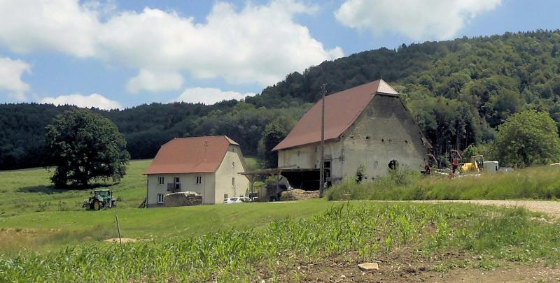 Ferme dite de la Vacherie, Oberlarg