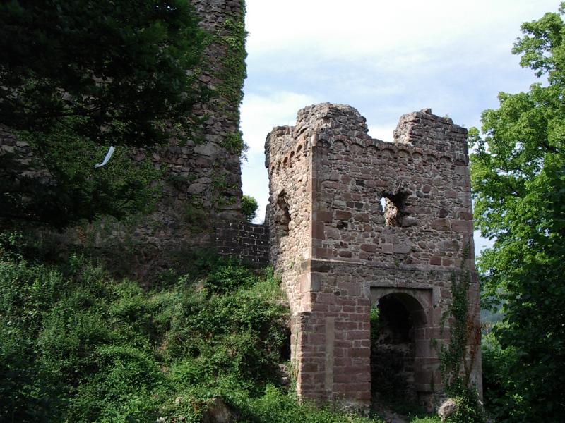Ruines du château de Hugstein, Buhl
