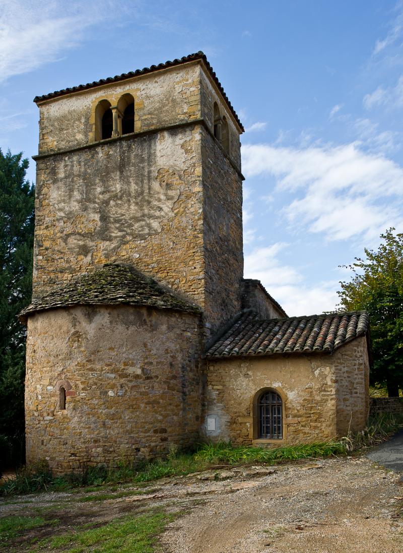 Eglise (ancienne) du hameau Saint-Paul, Lacenas