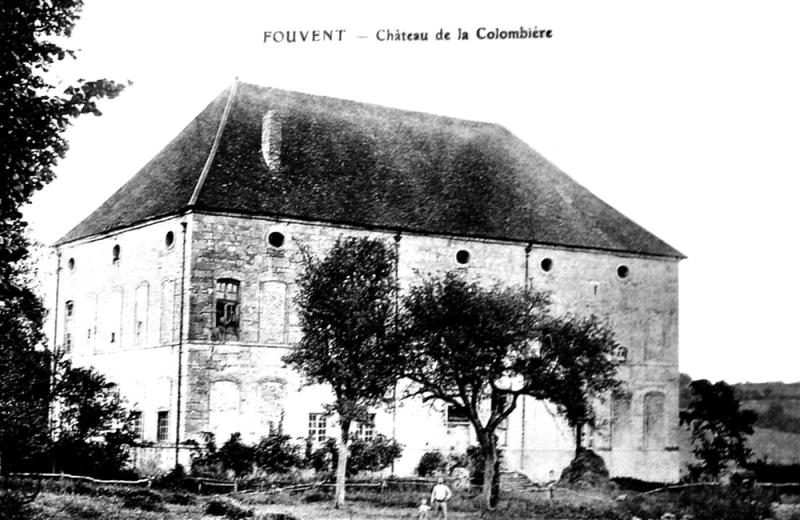 Château de la Colombière, à Fouvent-le-Haut, Fouvent-Saint-Andoche