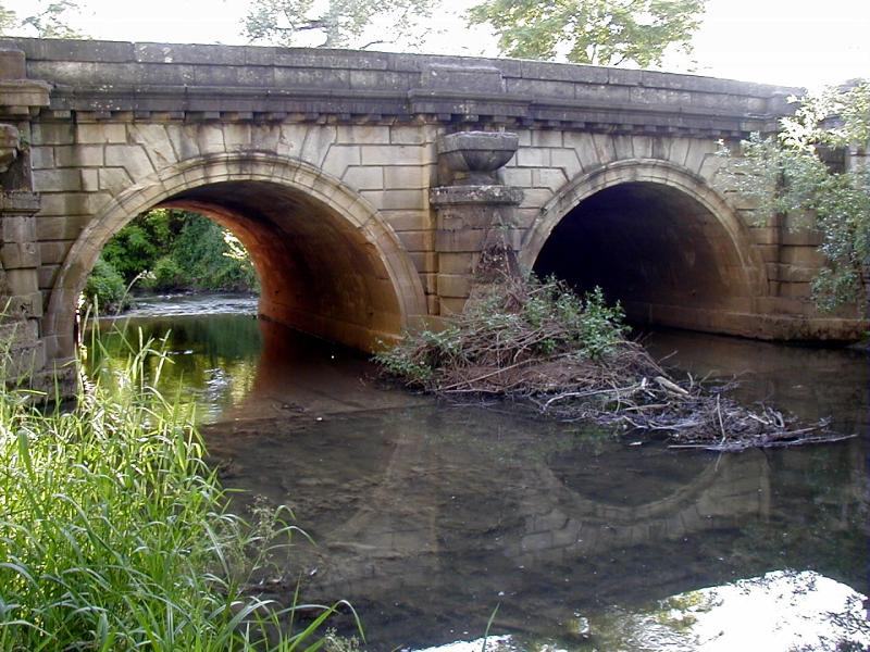 Pont de la Thalie au hameau de Corcelles, Châtenoy-le-Royal