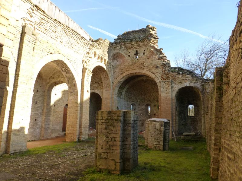 Eglise priorale (ruines de l'ancienne), Le Puley