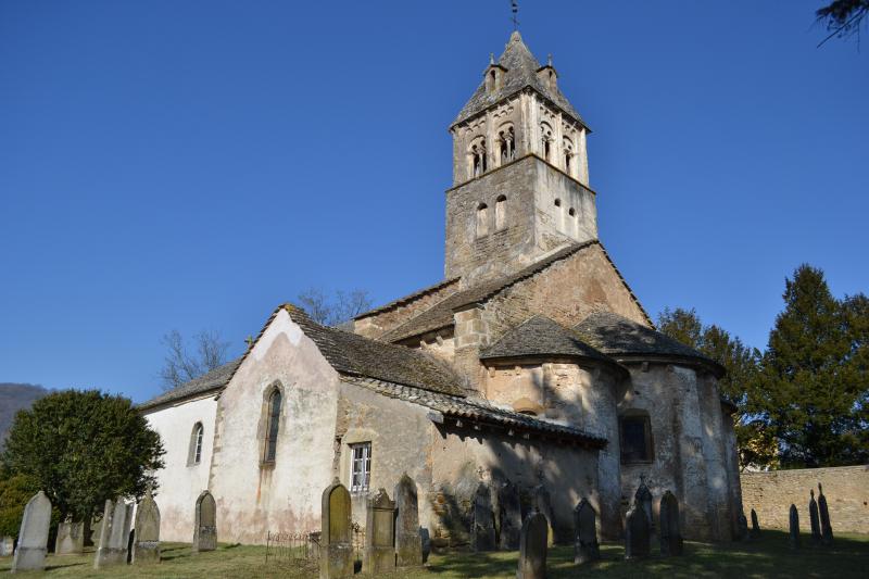 Eglise et tombeau de Lamartine, Saint-Point