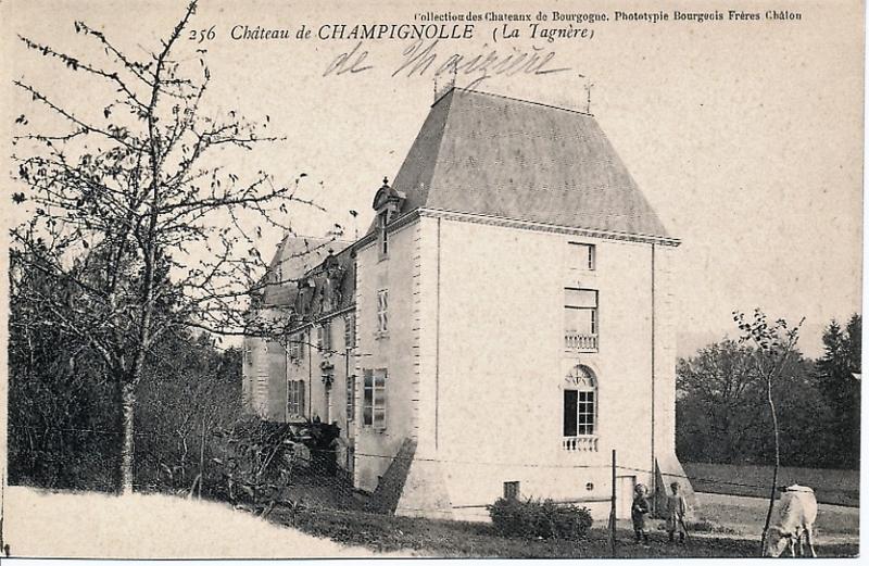 Château de Champignolle, La Tagnière