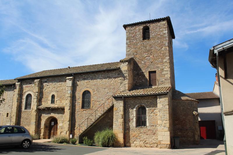 Eglise de Saint-Romain-des-Iles, Saint-Symphorien-d'Ancelles