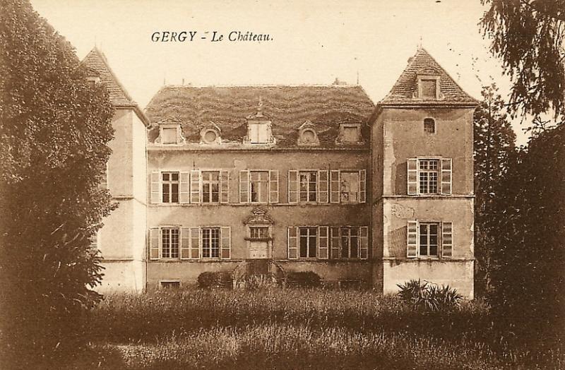 Château de Meix-Berthaud, Gergy