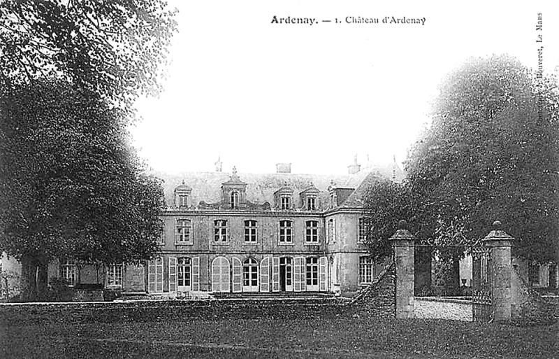 Château d'Ardenay, Ardenay-sur-Mérize