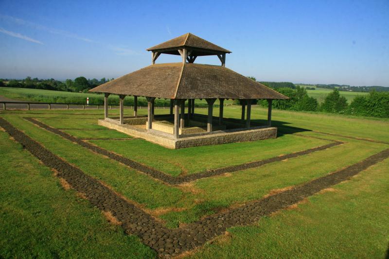 Fanum gallo-romain (vestiges), Oisseau-le-Petit
