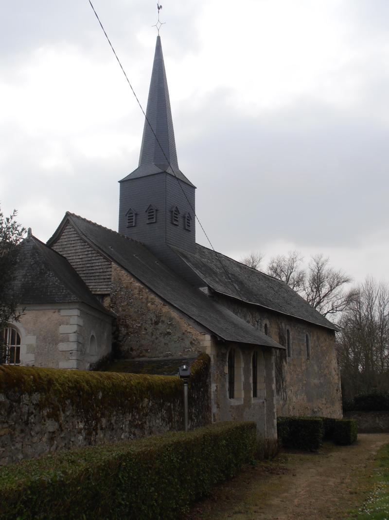Eglise Saint-Aubin, Pincé