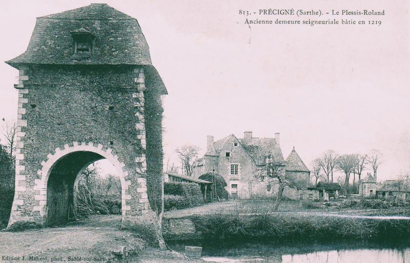 Logis du Plessis-Roland, Précigné